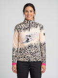Gutski Après-Ski Spritz dames-skipully in wit, voorkant