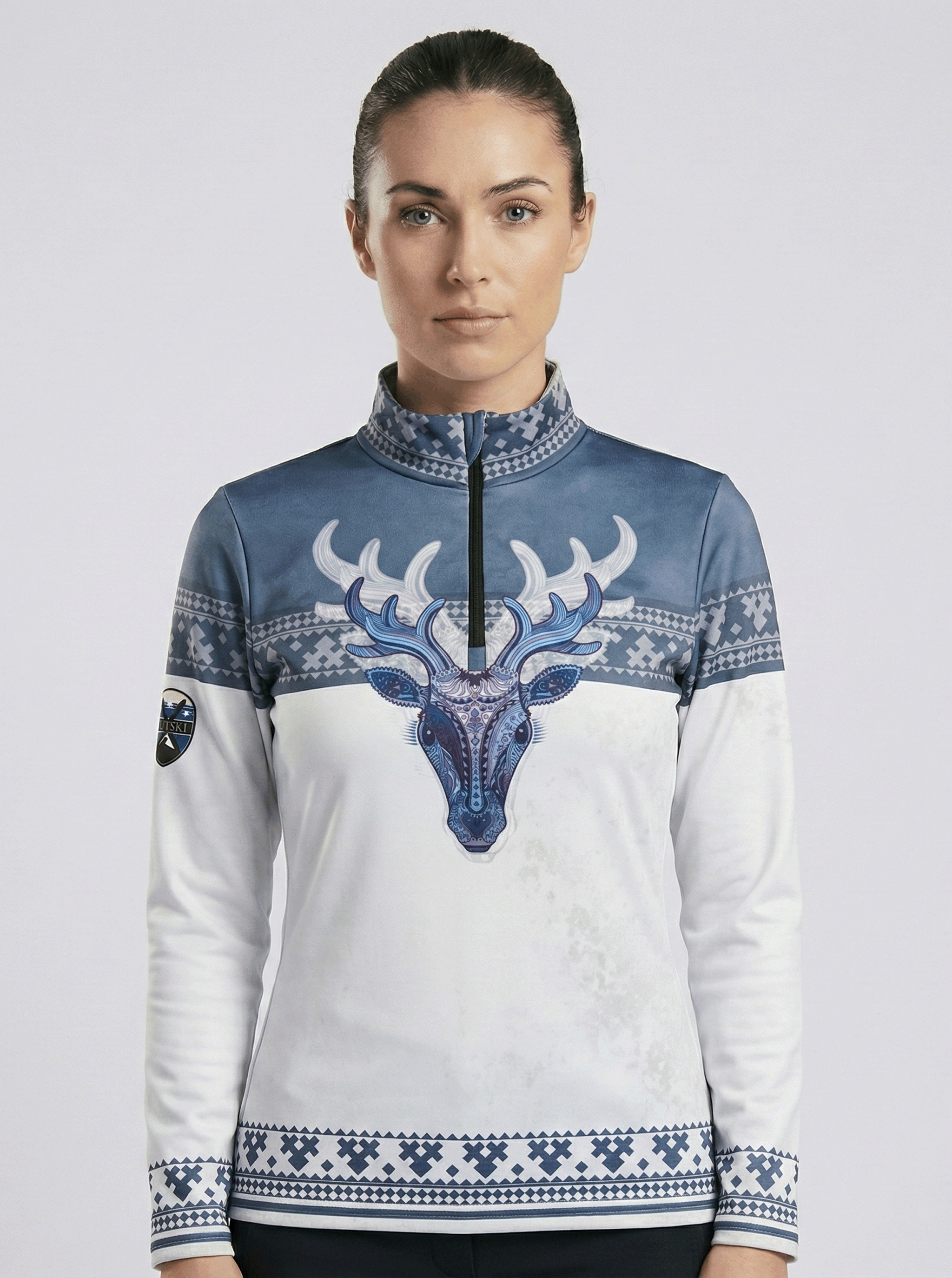 Aztek Deer - Navy