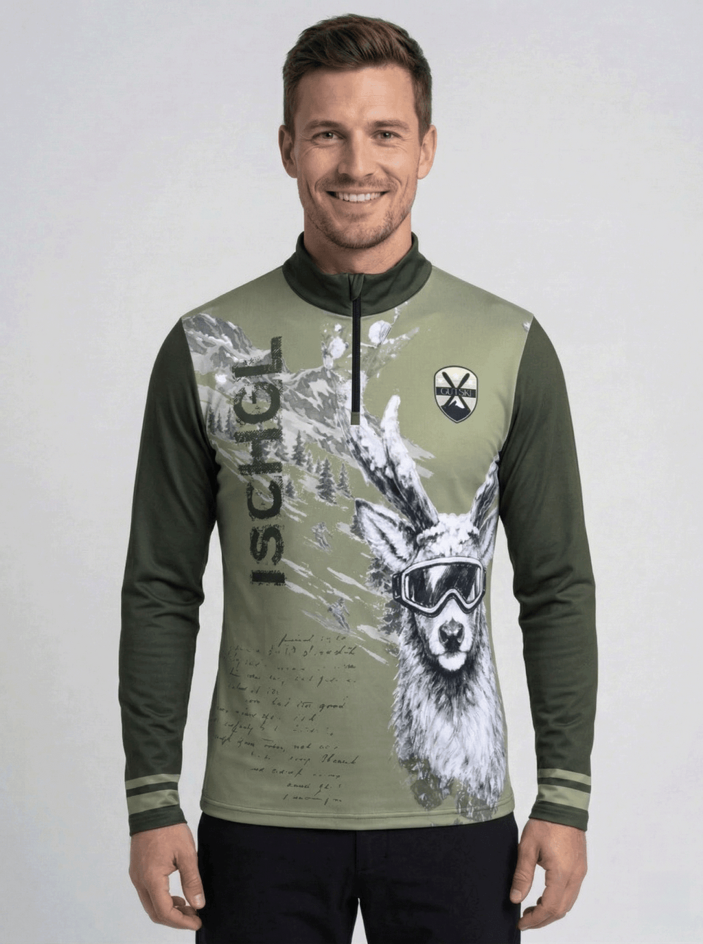 Ischgl Hirsch - Forest Green