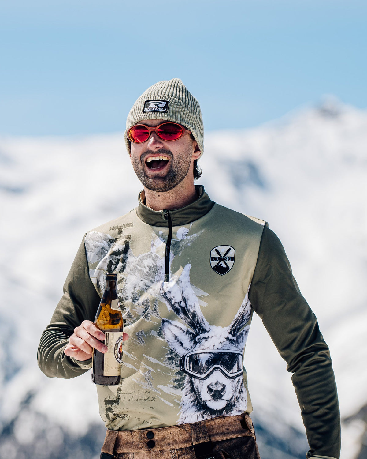 Platzhirsch Ski Midlayer - Green