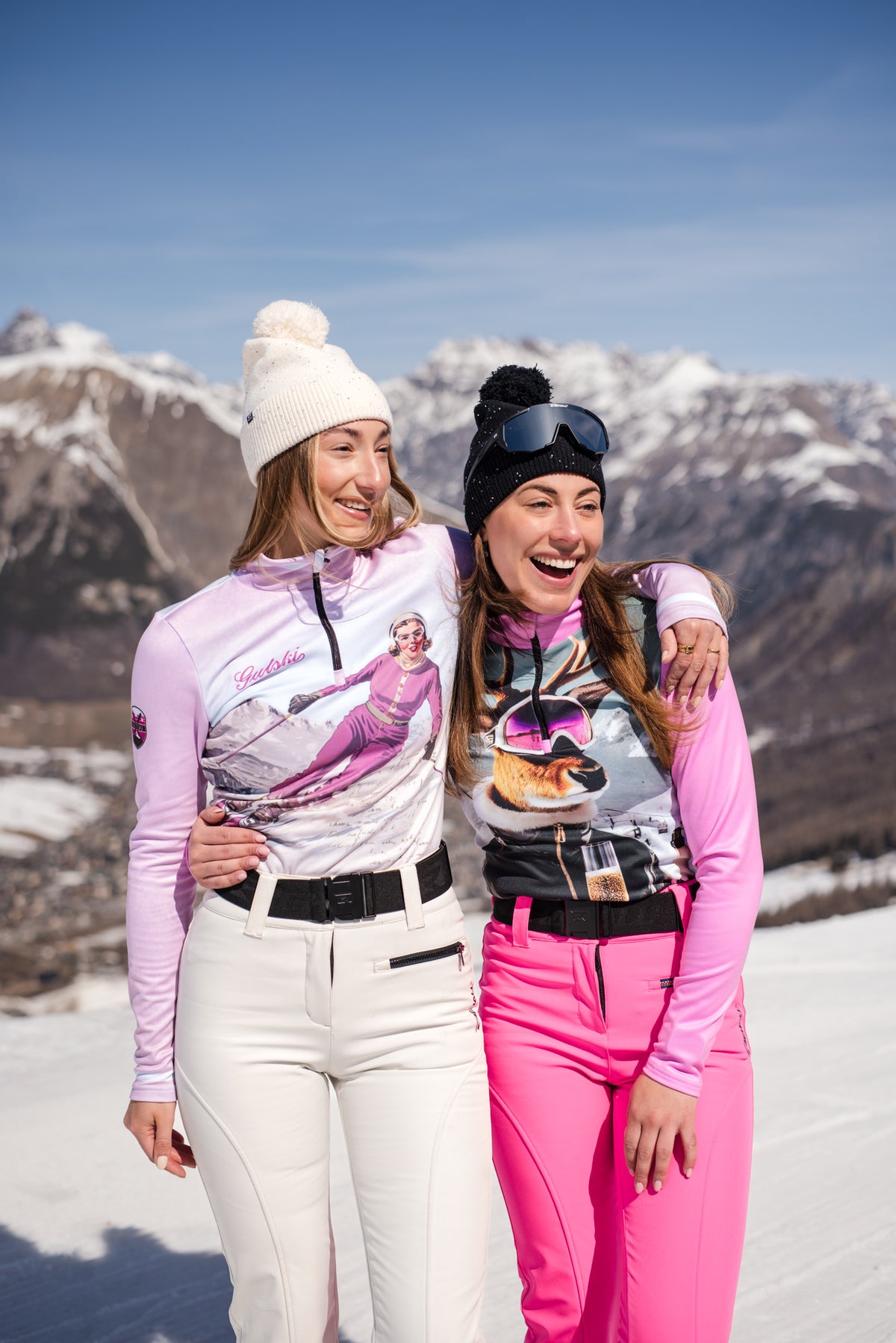 Champagnehirsch Ski Midlayer - Pink