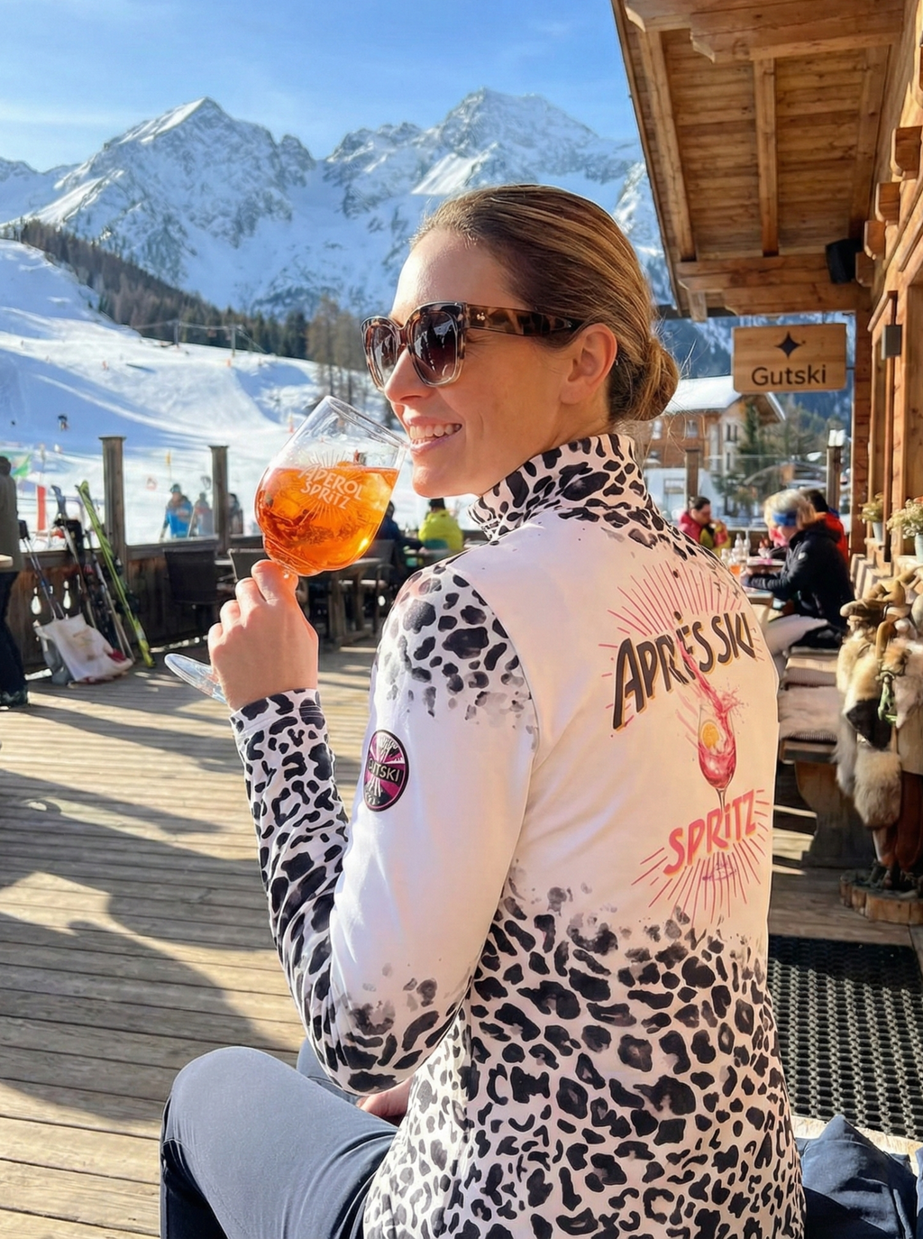 Après-Ski Spritz - Pink/White