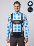 Lederhosen Skipully – met eigen naam & nummer